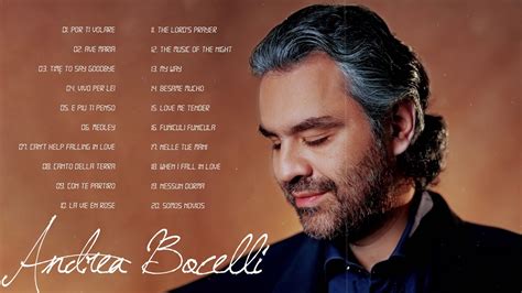 andrea bocelli songs youtube